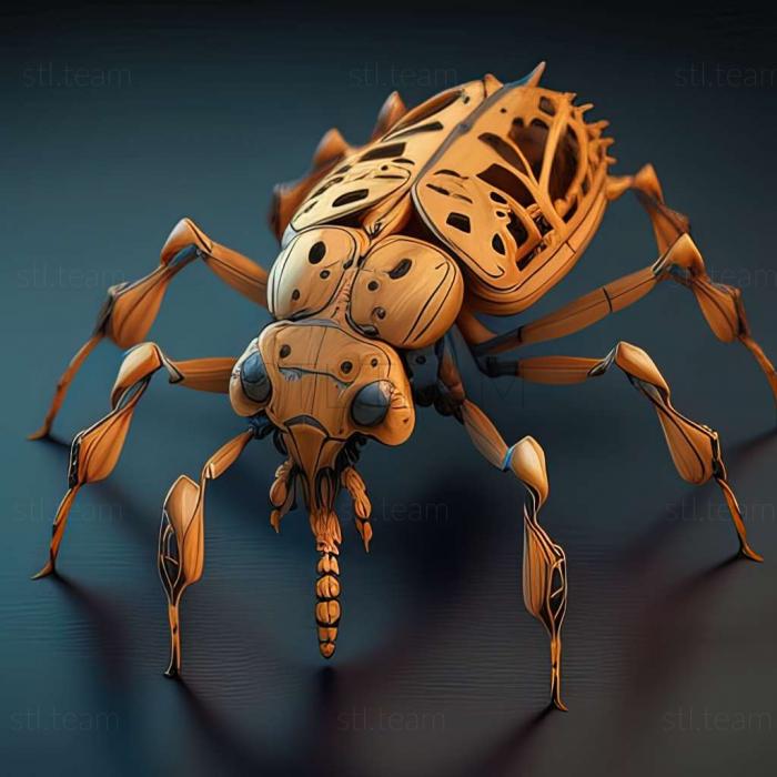 3D модель Ixodes nuttallianus (STL)